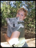 Digital photo titled eve-holding-koala-1