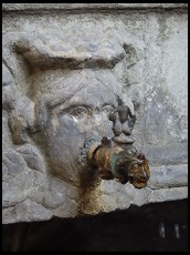 Digital photo titled cloister-fountain-detail