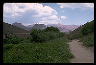 Bright Angel Trail.  Grand Canyon.  Arizona.