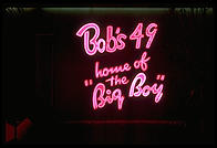 The original Bob's Big Boy.  A historical landmark.  Toluca Lake, California.