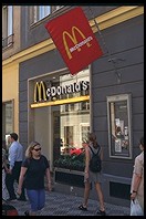McDonalds. Prague