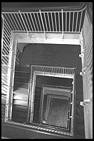 Staircase.  Ellis Island.