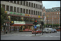 A McDonald's in Stockholm