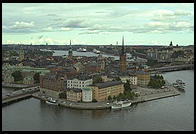 Stockholm viewed from Stadshuset