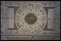 A ceiling inside Castel Sant'Angelo