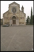 Verona's San Zeno Maggiore, built in 1123