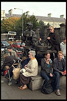 Molly Malone statue. Dublin, Ireland.