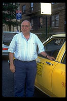 Taxi Driver.  Manhattan 1995.
