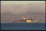 Alcatraz. San Francisco, California.  From Treasure Island
