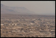 Desert below Masada, Israel