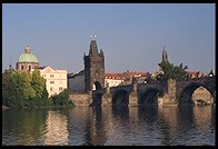 Vlatava River.  Prague.