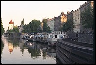 Vlatava River.  Prague.