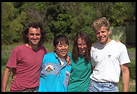 Stefan, Saeko, Caroline, Alex. South Island, New Zealand.