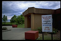 The Chamber of Commerce's Sinclair Lewis Interpretive Center, Sauk Centre, Minnesota
