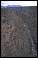 Canyon of the Rio Grande, near Taos, New Mexico