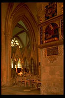 Interior of the famous church at Oxford University