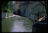 A canal in Prague