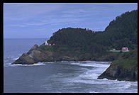 Lighthouse.  Oregon Coast