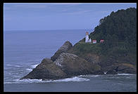 Lighthouse.  Oregon Coast