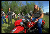 Motorcycle convention in North Dakota