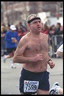 Boston Marathon. Kenmore Square (1 mile from finish line)