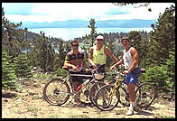 Flume Trial.  Nevada side of Lake Tahoe