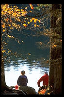 A lake just above Rocky Gorge, off the Kancamagus Highway, New Hampshire