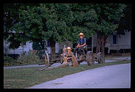 Amish kids.  Pennsylvania.