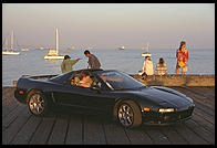Acura NSX on the Pier.  Santa Barbara, California.