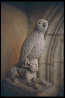 Bird statue.  Hearst Castle.  San Simeon, California.