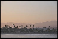 Sunset.  Santa Barbara, California.