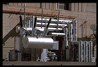 Power equipment at Hoover Dam, on Nevada/Arizona border