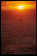 Sunset. Big Sur. California.