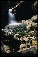 Waterfall. Kings Canyon National Park, California