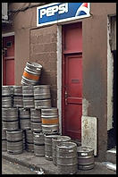 Beer Barrels.  Dublin, Ireland.
