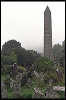 Glendalough, in the Wicklow Mountains south of Dublin, Ireland.