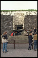 Newgrange.  Passage Grave built around 3200 BC.  North of Dublin, Ireland.