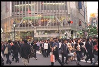 Crosswalk outside Shibuya Station.  Tokyo