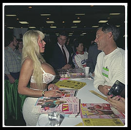 Rack.  Consumer Electronics Show.  Las Vegas, Nevada.  1991