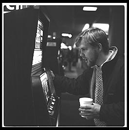 Bart Addis
at the slot machines, Las Vegas, Nevada