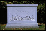 Cemetery in Barre, Vermont, a showcase for some of the finest granite carving in the United States