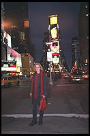 Eve in the New Disneyfield Times Square.  New York City