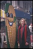 Corn and Eve on Wall Street.