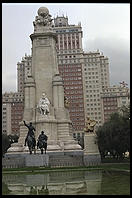 Plaza de Espana. Madrid, Spain