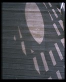 Shadow on porch, 470 Shore Road, Chatham