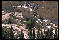 Monastery of St George, in Wadi Kilt near Jericho