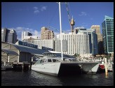 Digital photo titled darling-harbor-catamaran