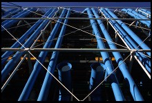 Digital photo titled centre-pompidou-ac-ducts