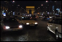 Digital photo titled champs-elysees-at-night