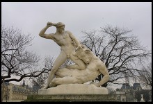Digital photo titled tuileries-minotaur-statue